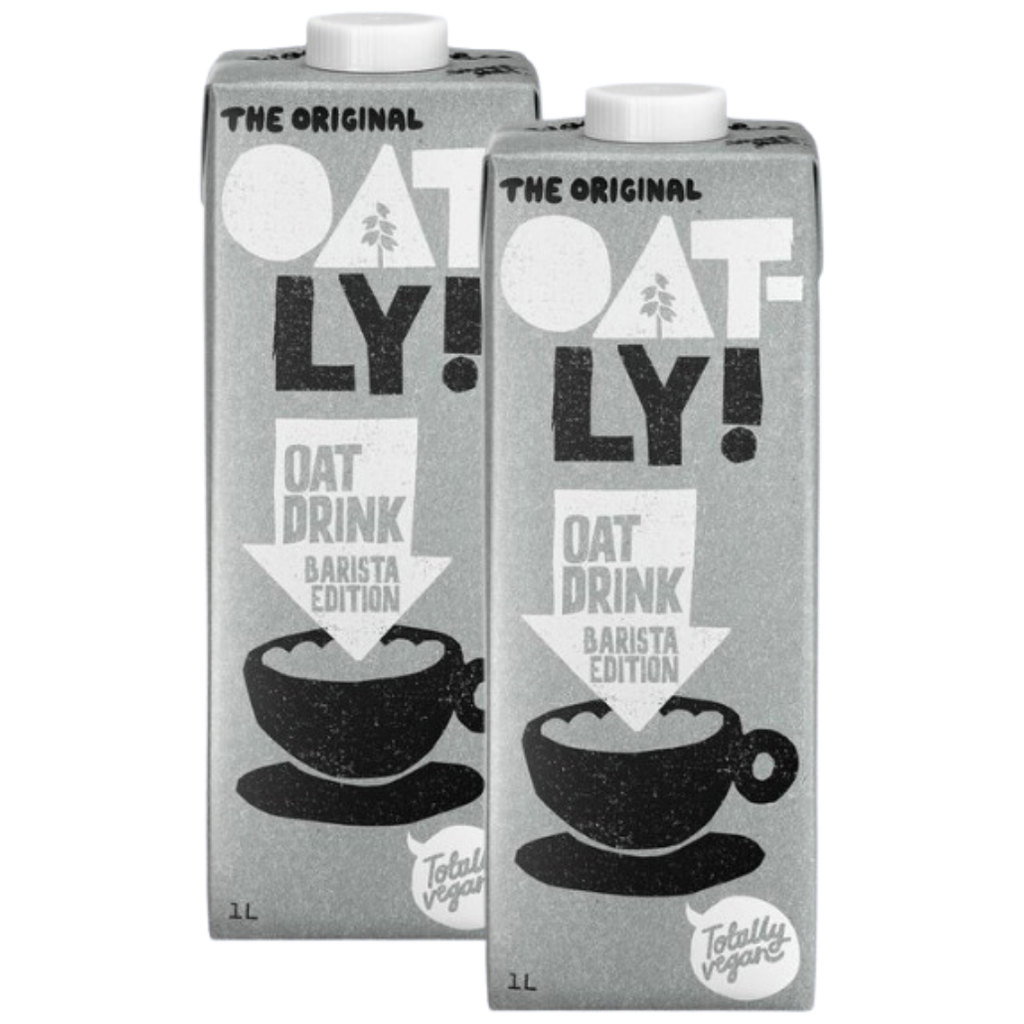 Oatly Barista Edition Oat Long Life Drink, 2 x 1L