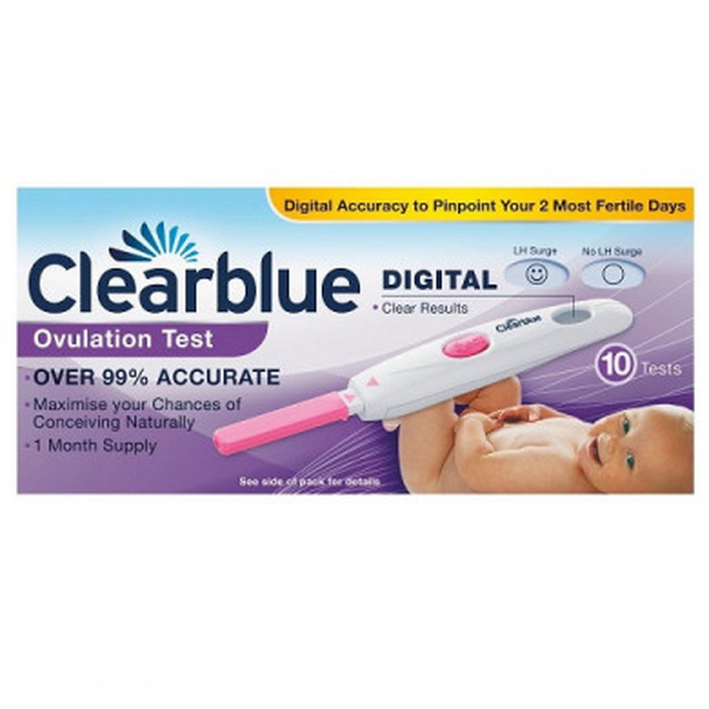 Clearblue Digital Ovulation Test, 10pk