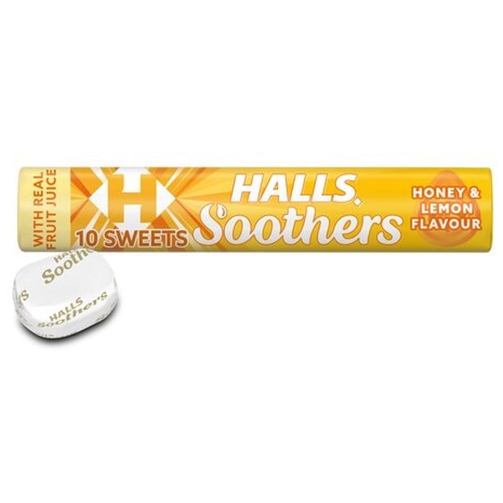 Halls Soothers Honey & Lemon, 45g