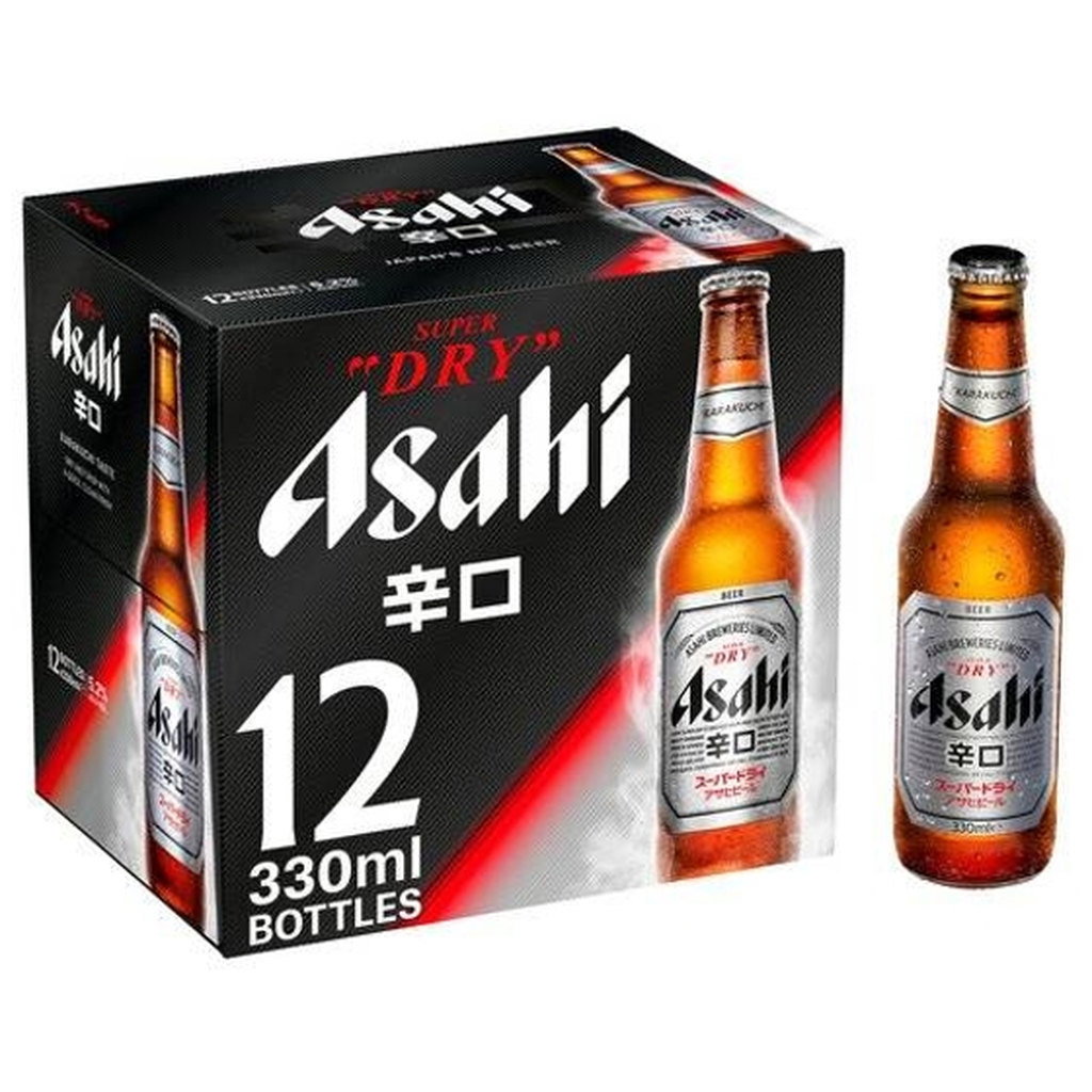 Asahi Super Dry, 12 x 330ml