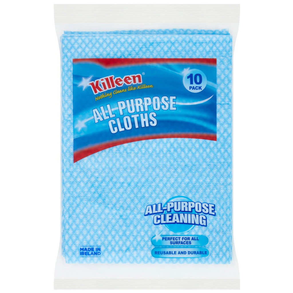 Killeen All Purpose Cloths, 10pk