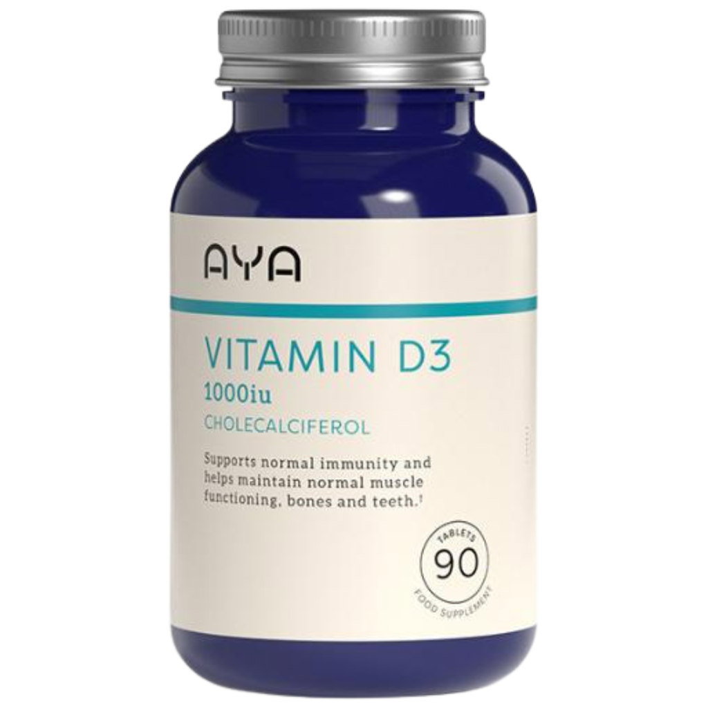 Aya Vitamin D3 1000iu Capsules, 90pk