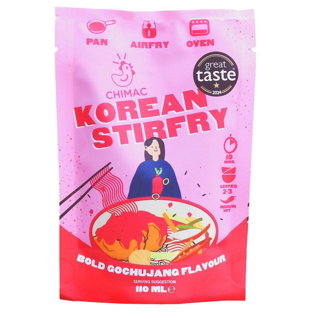 Chimac Korean Stir-Fry Bold Gochujang Flavour Pouch, 110ml