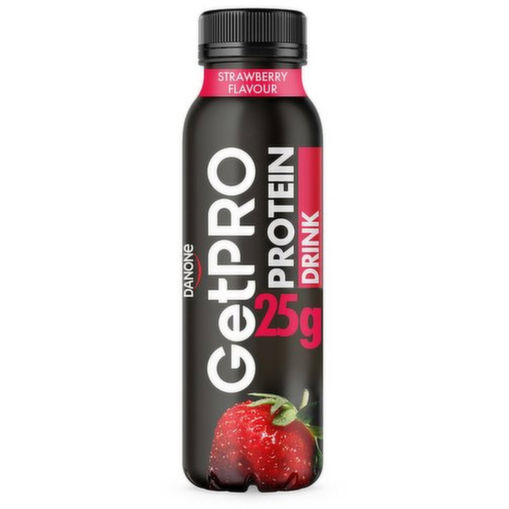 Getpro 25G Protein Drink Strawberry & Raspberry Flavour, 300g