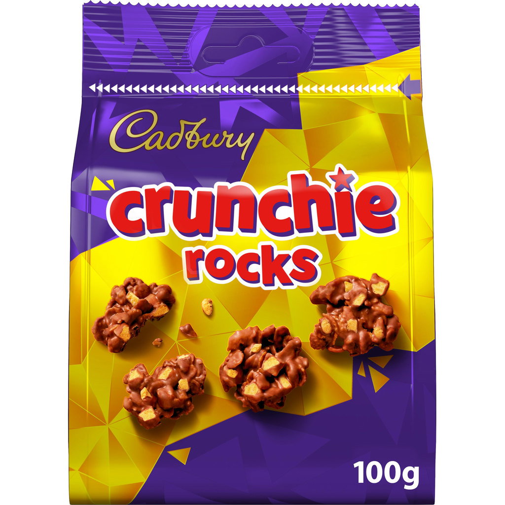 Cadbury Dairy Milk Crunchie Rocks, 100g