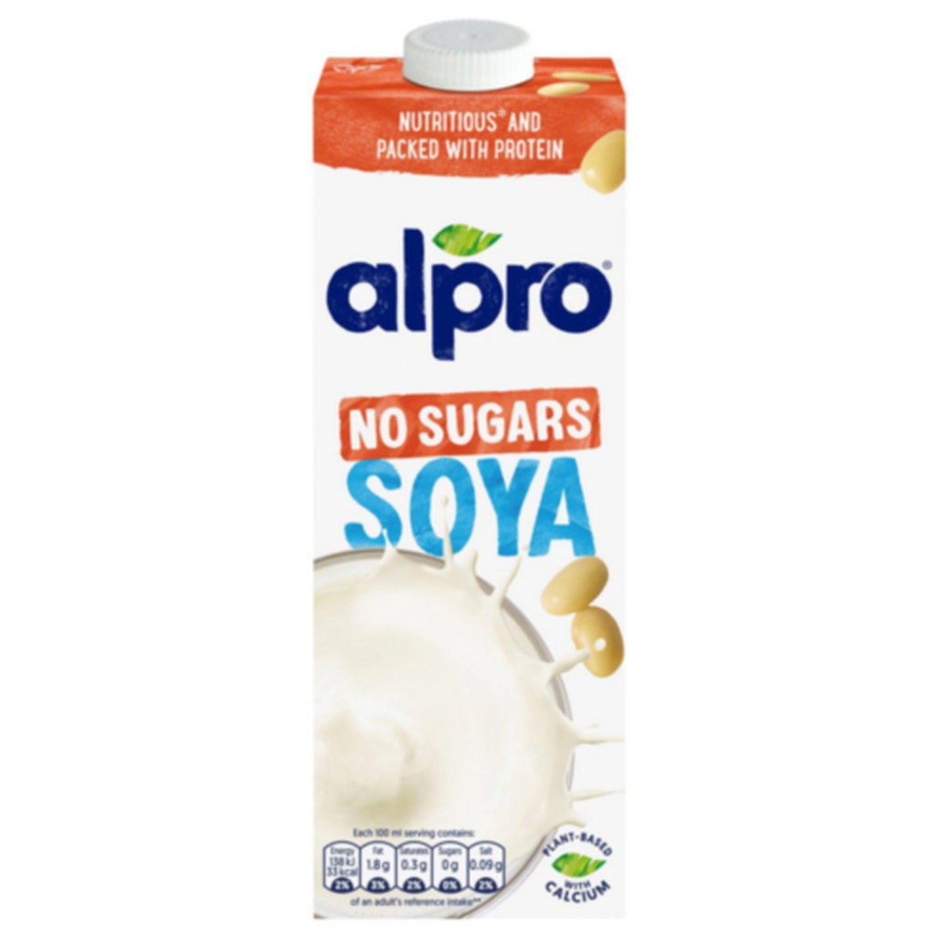 Alpro Unsweetened Soya Drink, 1L