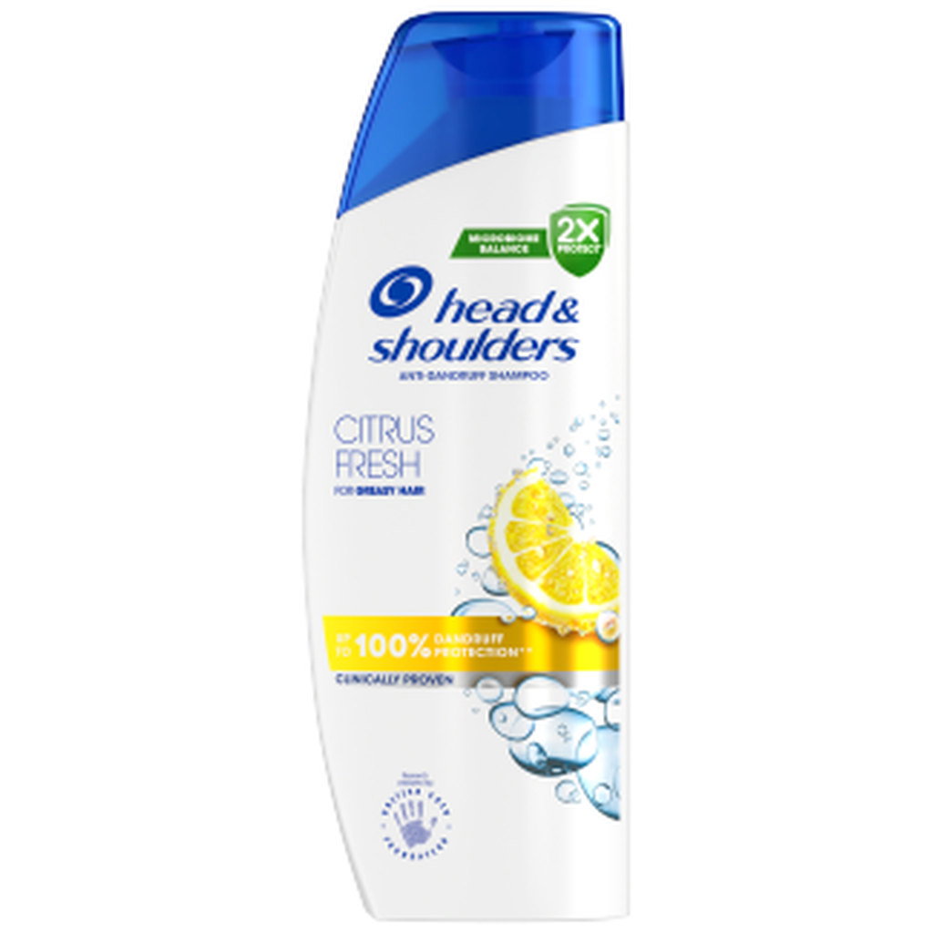Head & Shoulders Citrus Fresh Antidandruff Shampoo, 250ml