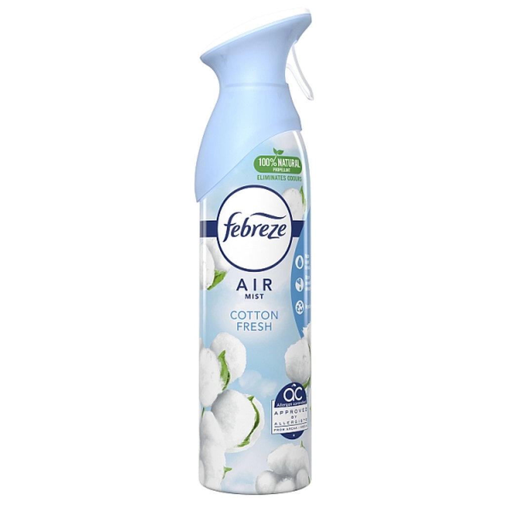 Febreze Cotton Fresh Air Mist, 185ml