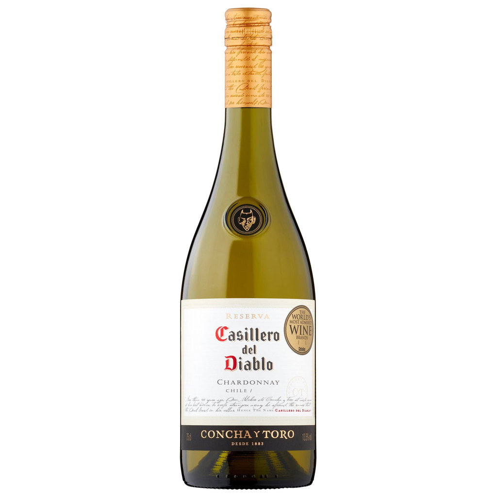 Casillero Del Diablo Chardonnay White Wine, 750ml