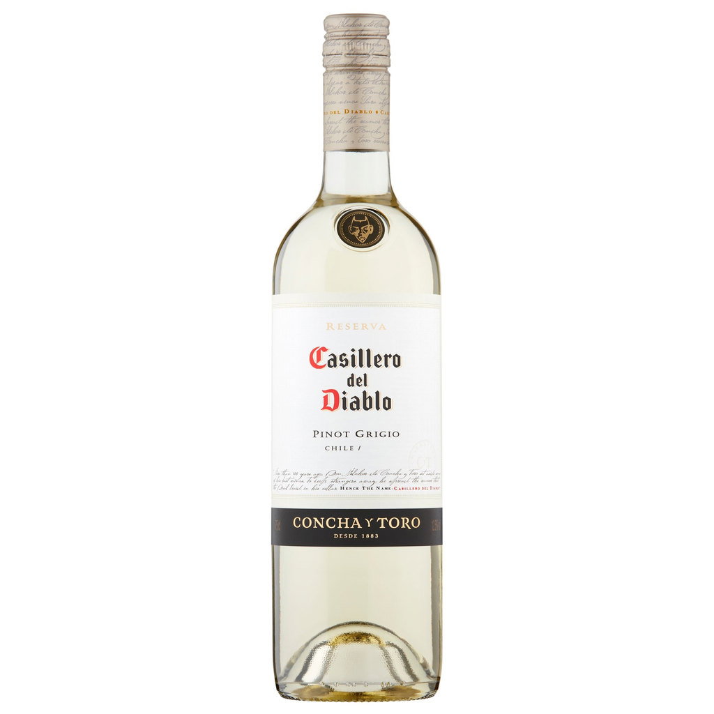 Casillero Del Diablo Pinot Grigio White Wine, 750ml