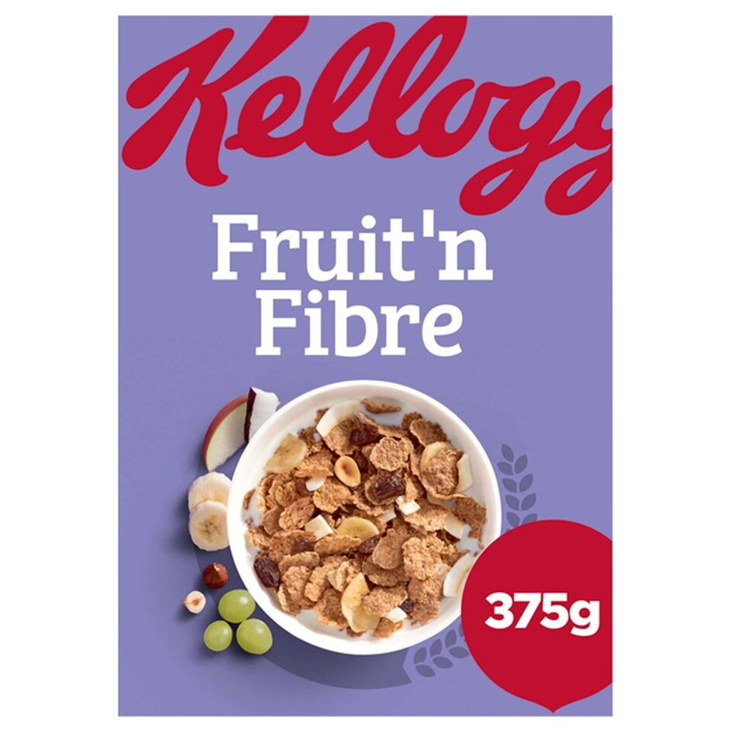 Kellogg's Fruit'n Fibre Cereal, 375g