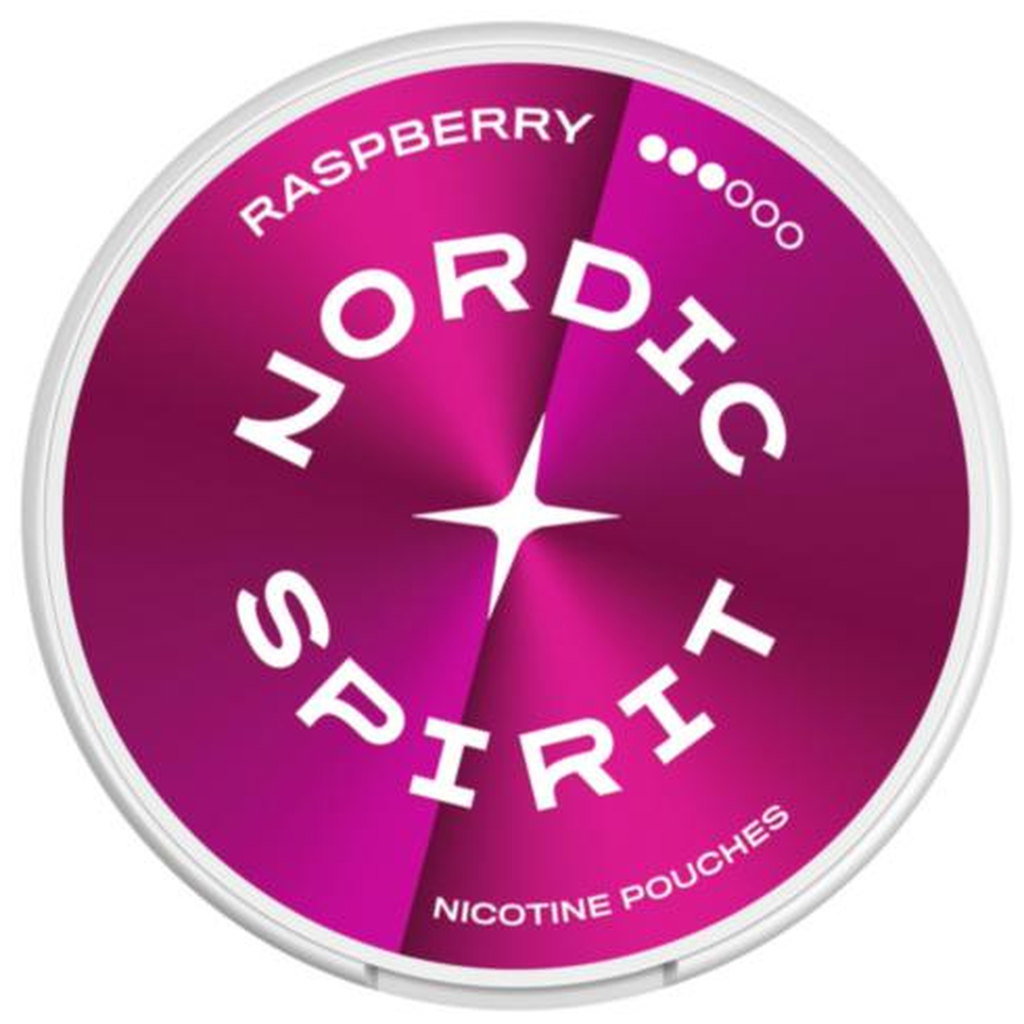 Nordic Spirit Raspberry 9mg Nicotine Pouches