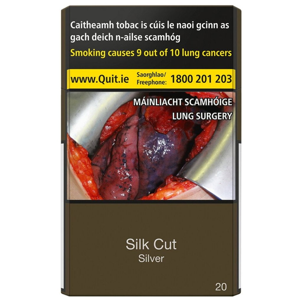 Silk Cut Silver Cigarettes, 20pk