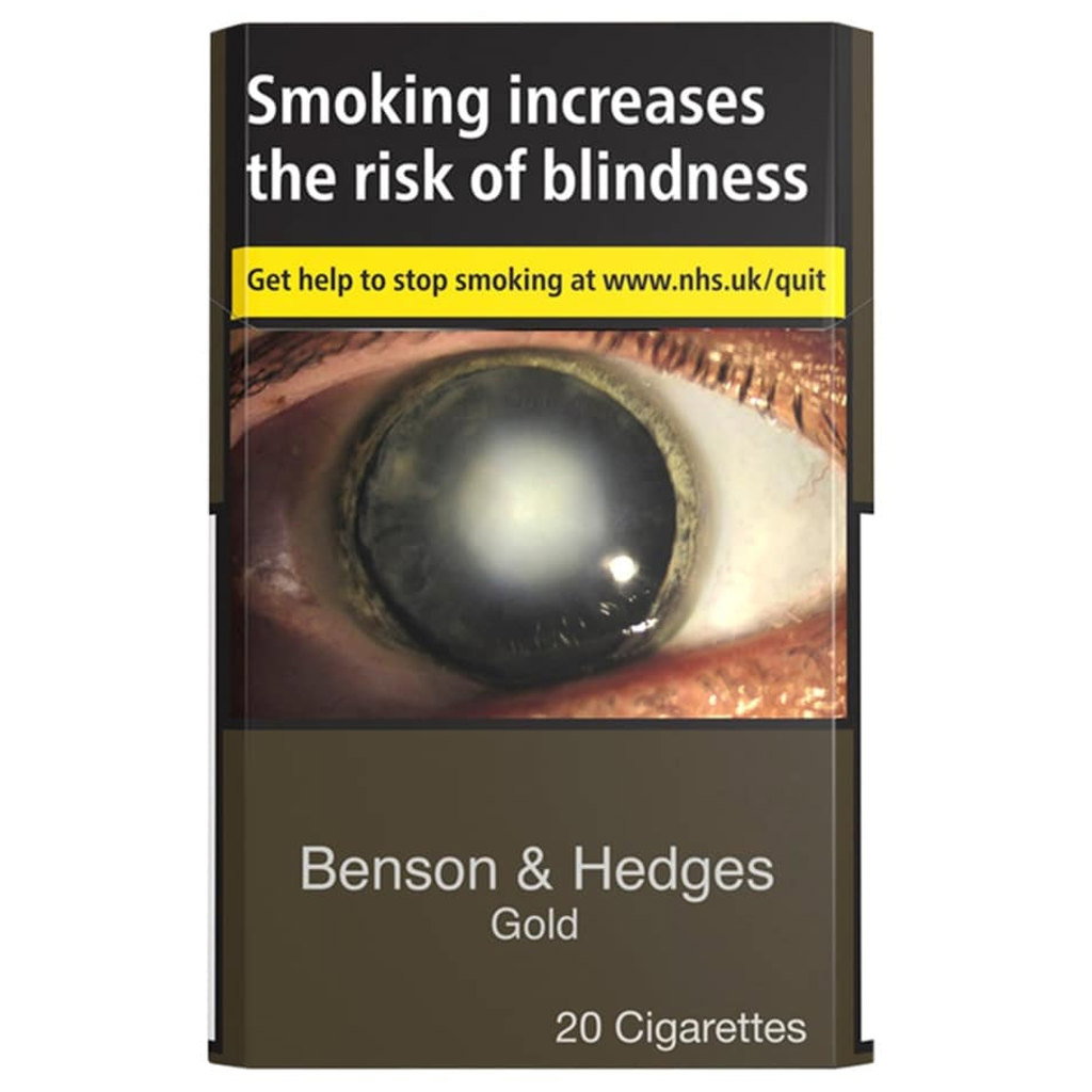 Benson & Hedges Gold Cigarettes, 20pk