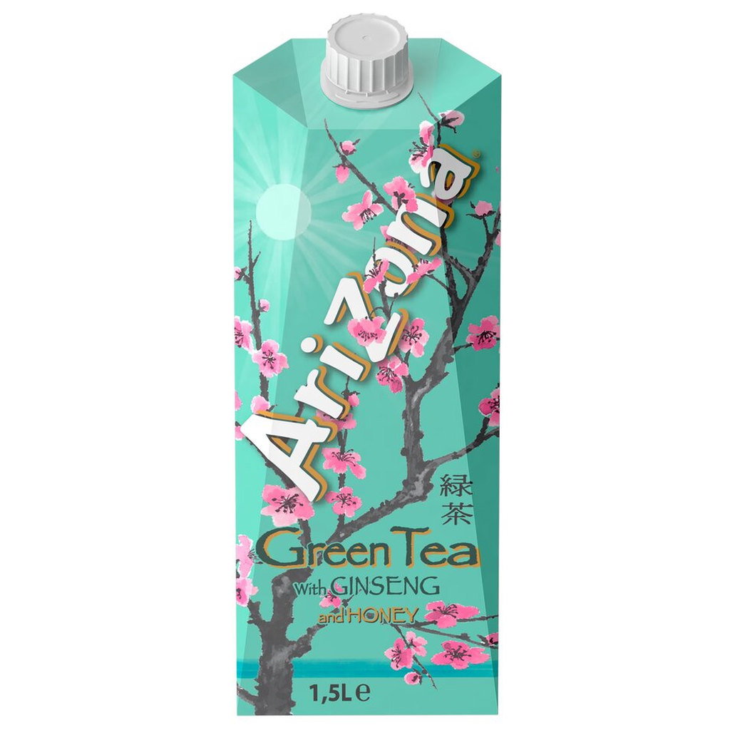 Arizona Green Tea with Peach & Honey, 1.5L