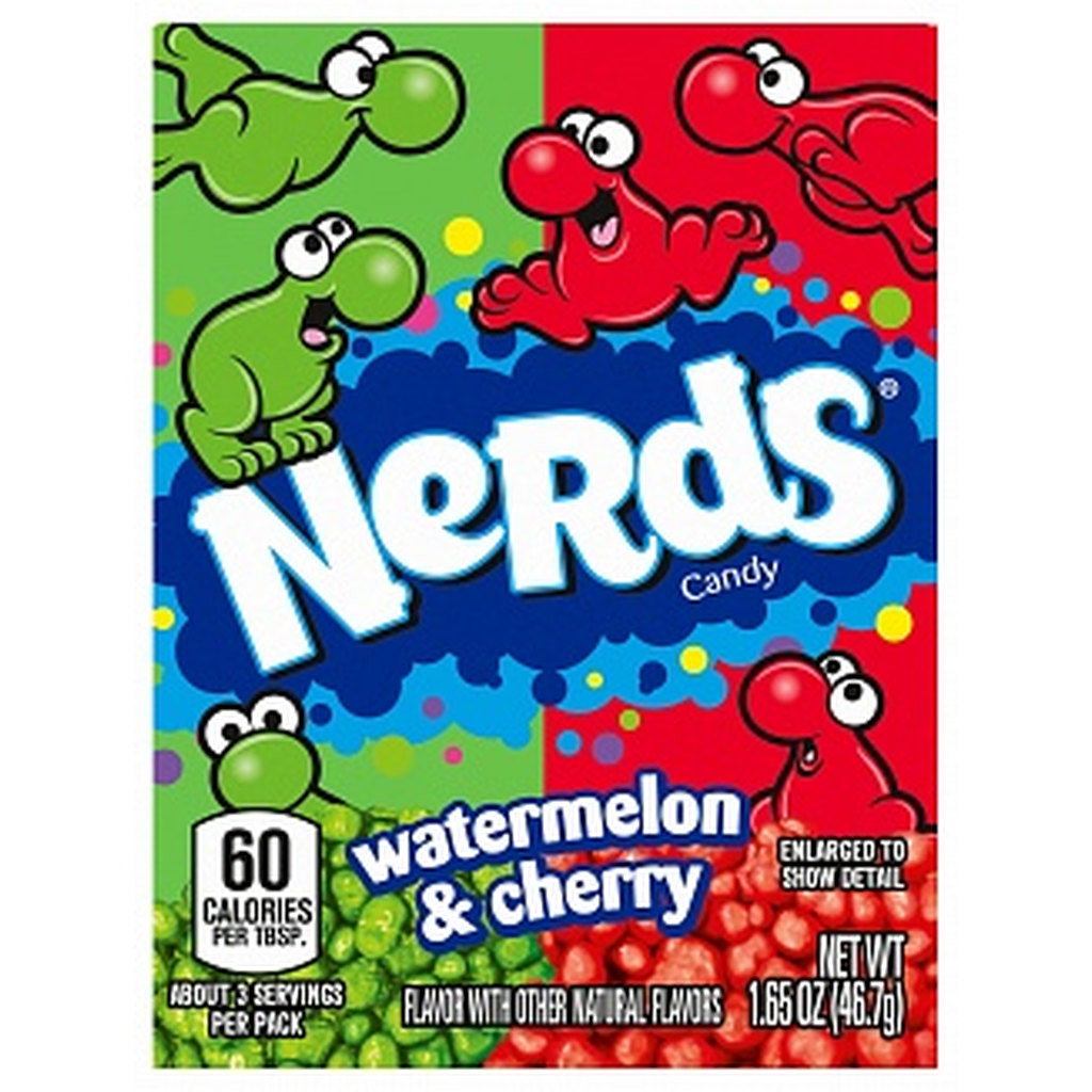 Nerds Watermelon & Cherry (US Import), 46.7g