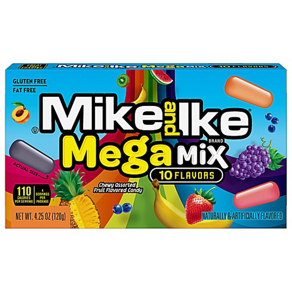 Mike & Ike Mega Mix Candy Box (US Import), 120g
