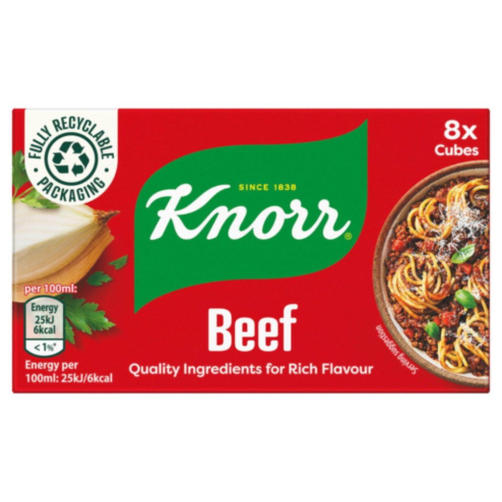 Knorr Beef Stock Cubes, 8pk