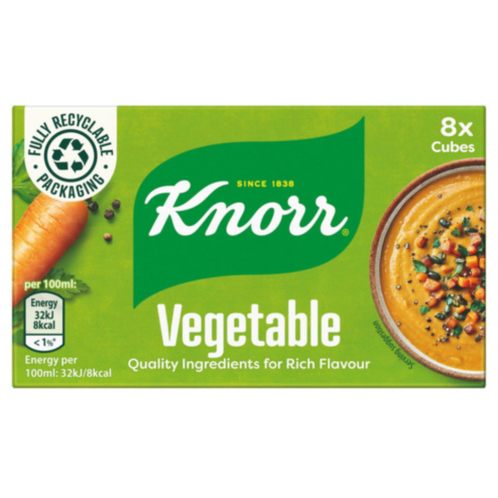Knorr Vegetable Stock Cubes, 8pk
