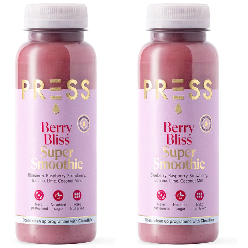 PRESS Berry Bliss Smoothie, 2 x 250ml