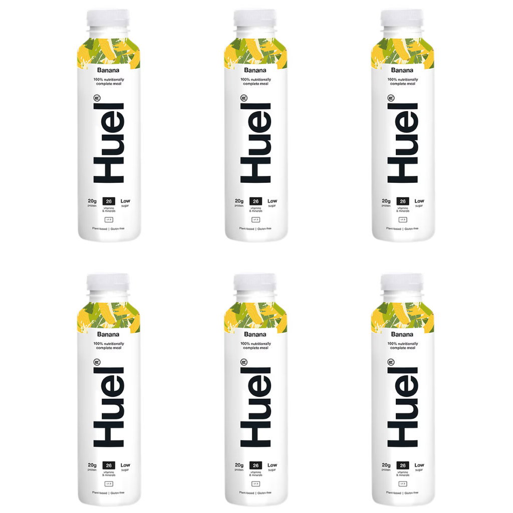 Huel Banana Meal Replacement Drink, 6 x 500ml