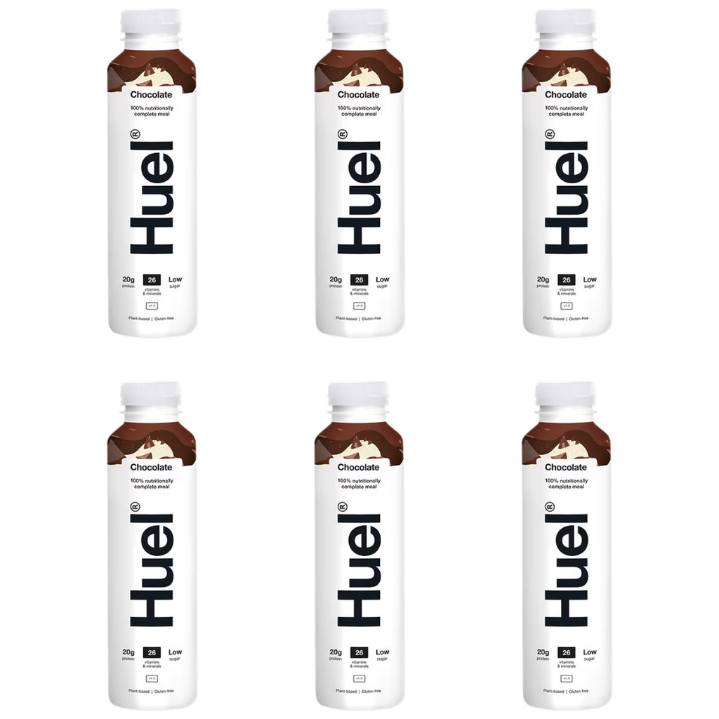 Huel Chocolate Meal Replacement Drink, 6 x 500ml