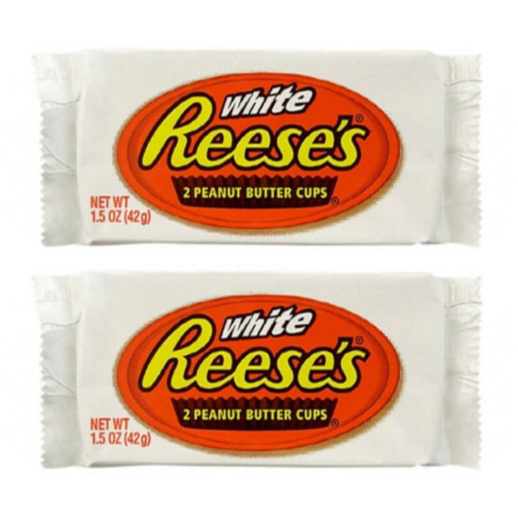 Reese's White Chocolate Peanut Butter Cups, 2 x 40g