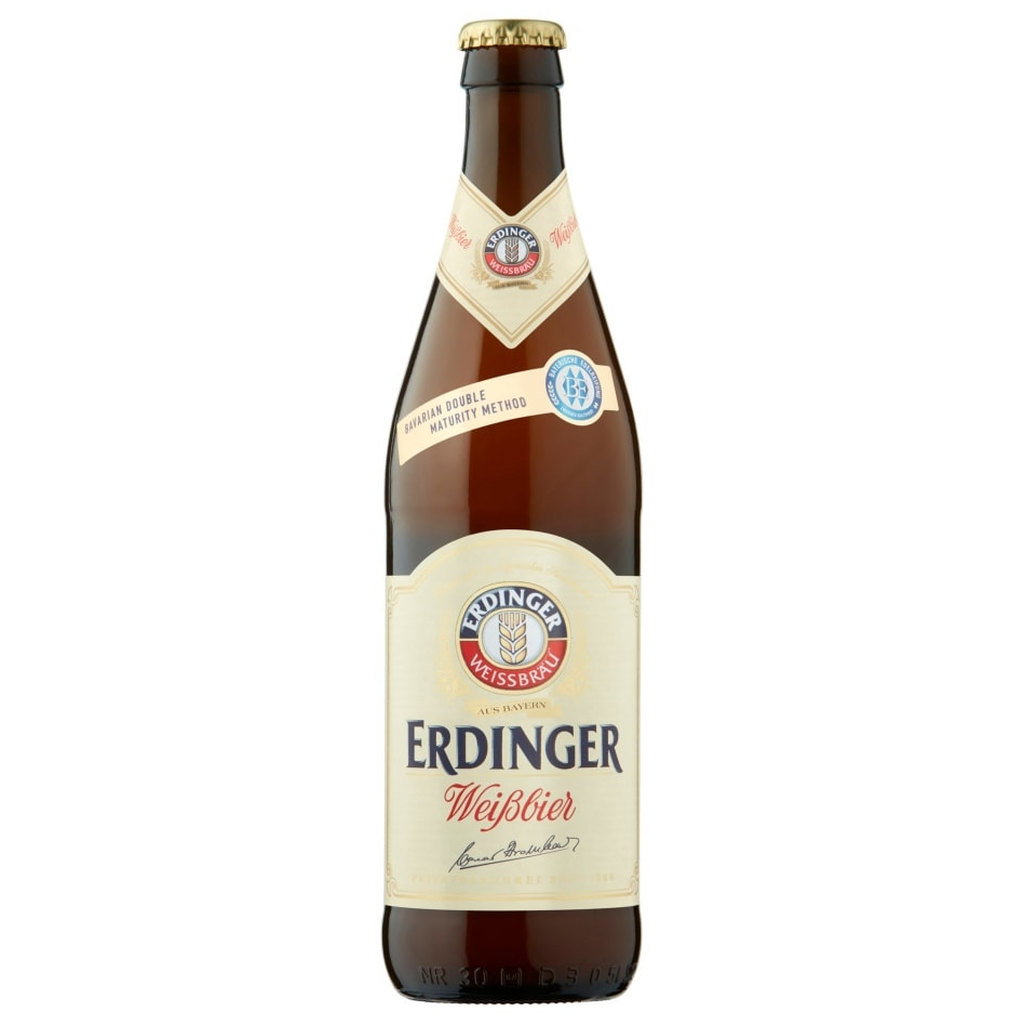 Erdinger Weissbier Wheat Beer, 500ml