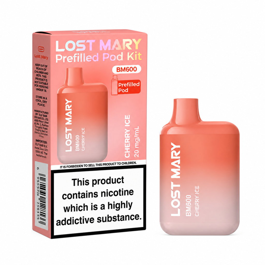 Lost Mary BM600 Cherry Ice 20mg