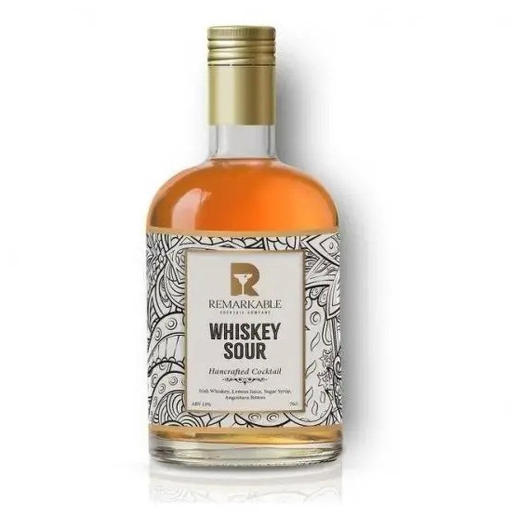 Remarkable Cocktails Whiskey Sour, 700ml