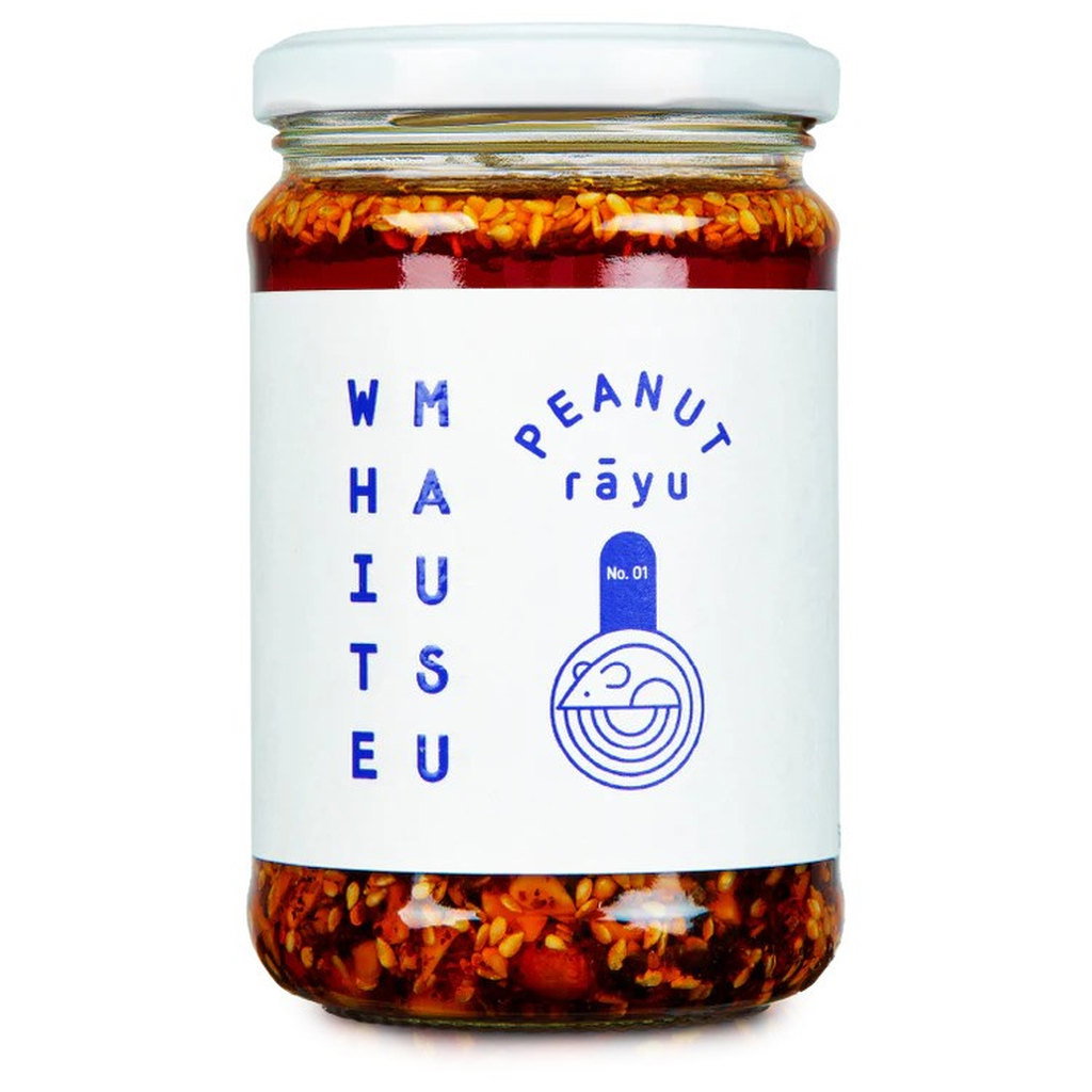 White Mausu Peanut Rayu Chilli Oil, 240g
