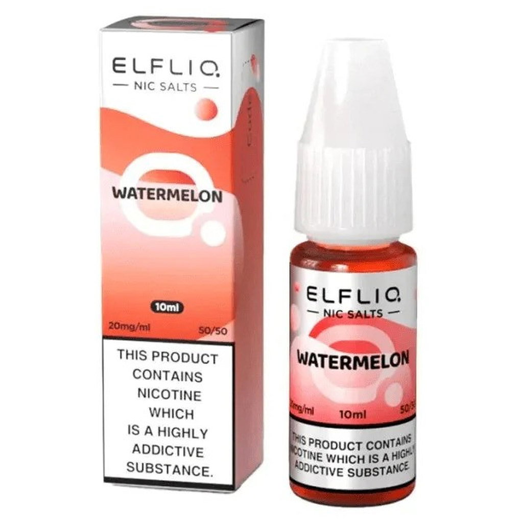 ElfLiq Nic Salt - Watermelon 10mg e-liquid, 10ml