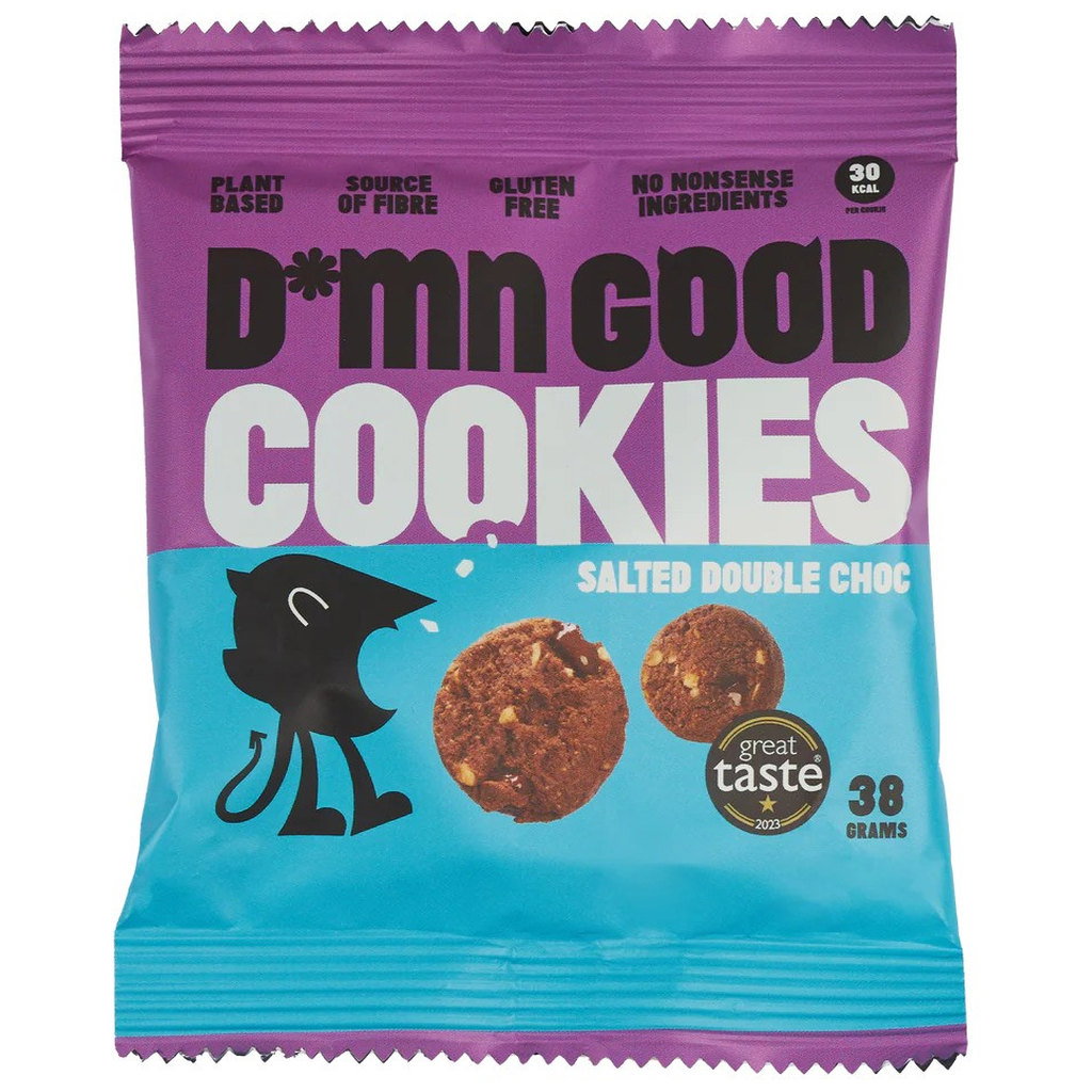 Damn Good Salted Double Chocolate Cookies, 38g