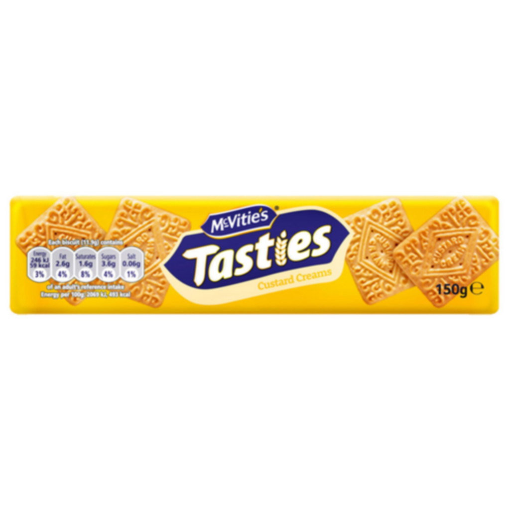 Mcvitie's Tasties Custard Creams Biscuits, 150g