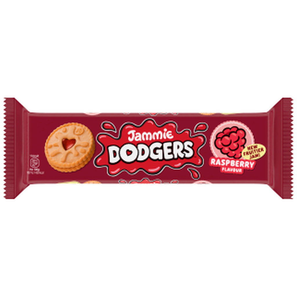 Jammie Dodgers Raspberry Biscuits, 140g