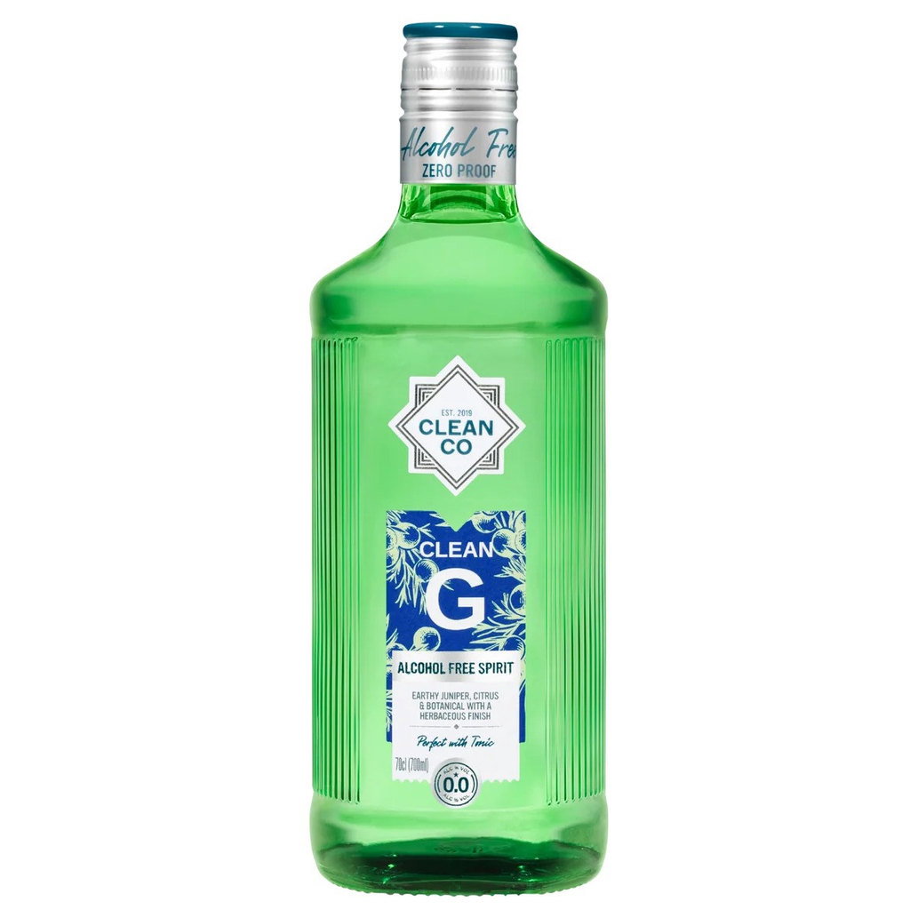 CleanCo Clean G Alcohol Free (Gin) Spirit, 700ml