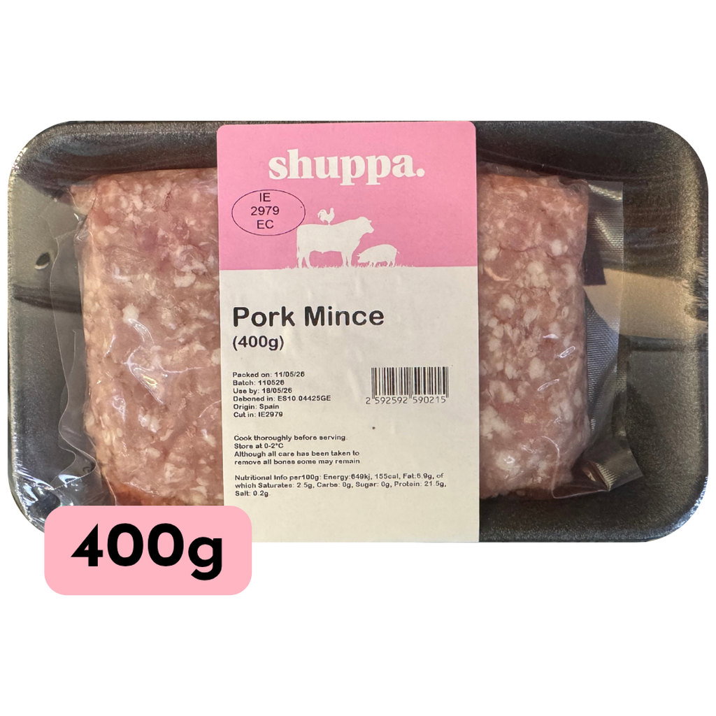 Shuppa Pork Mince, 400g