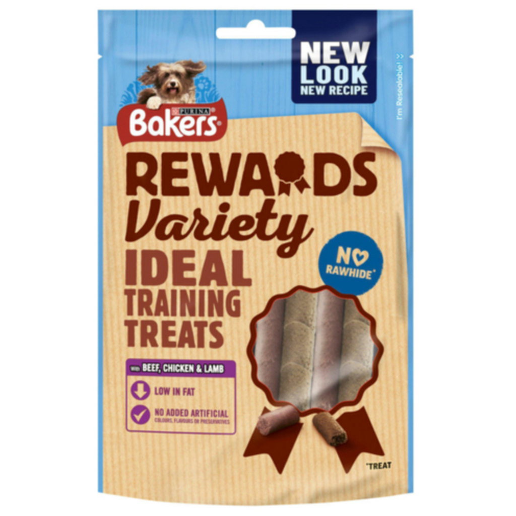 Bakers Rewards Beef, Chicken & Lamb Dog Treats 100g, 100g