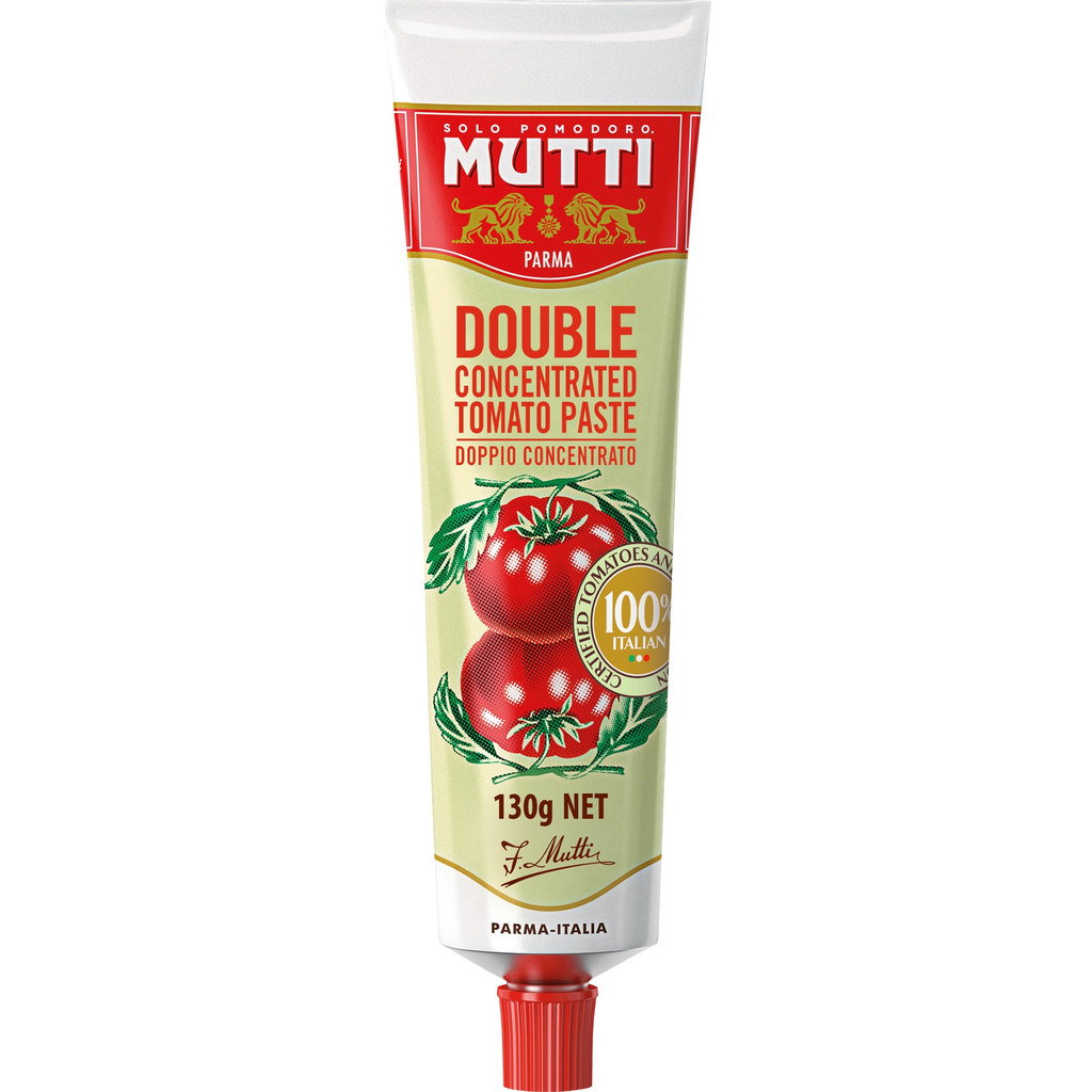 Mutti Double Concentrate Tomato Puree, 130g