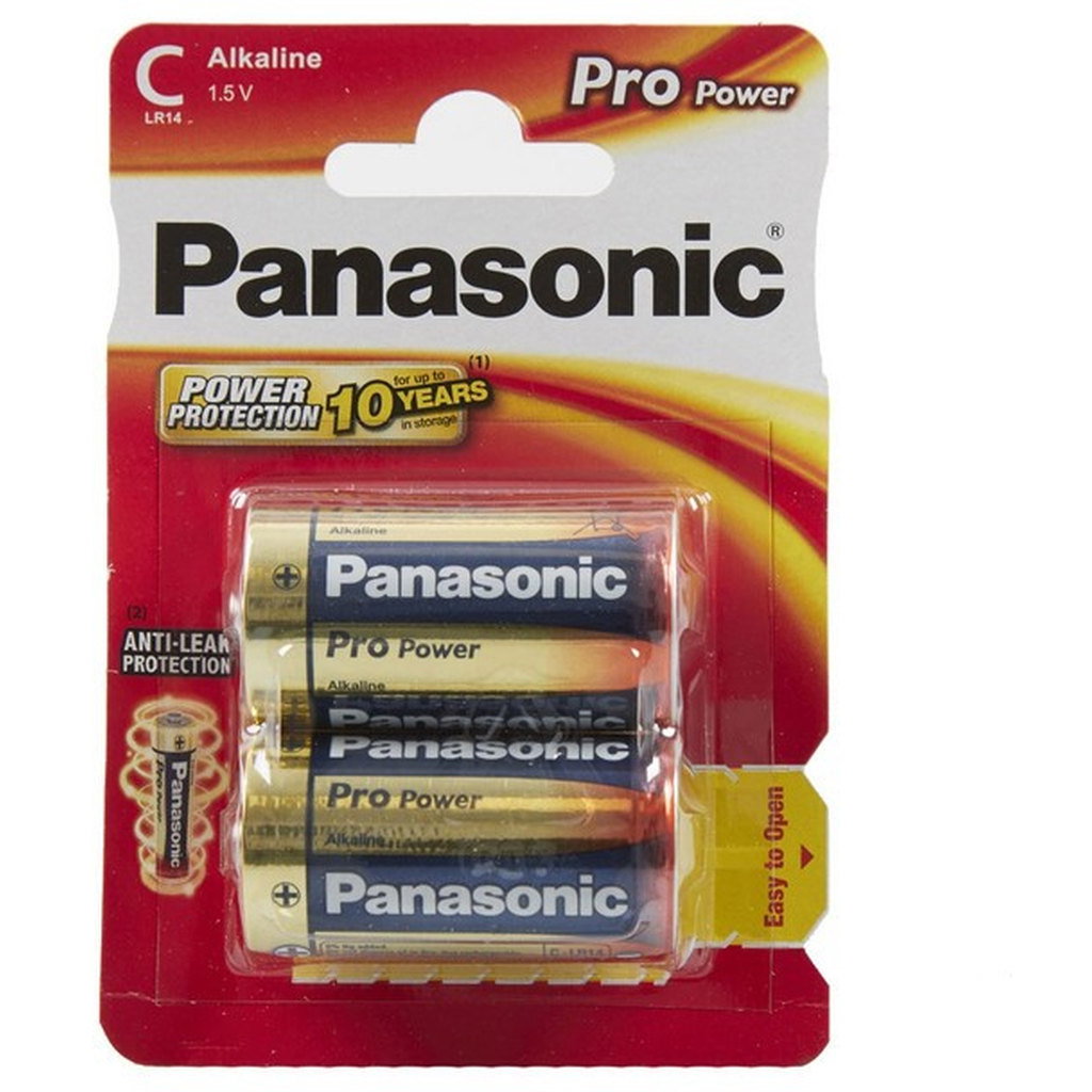 Panasonic Pro C Batteries, 2 pack