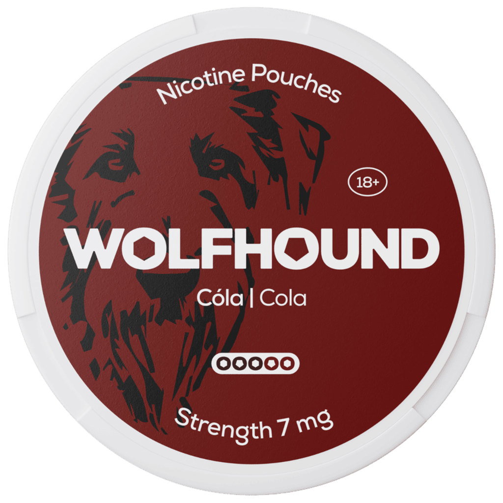 Wolfhound Cóla | Cola 7mg Nicotine Pouches