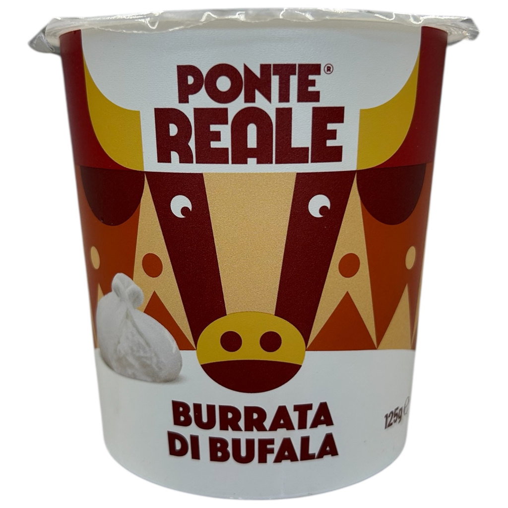 Ponte Reale Buffalo Burrata Cheese, 125g