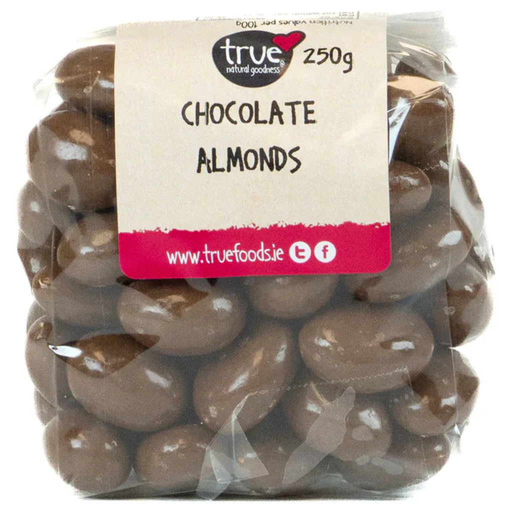 True Natural Goodness Chocolate Almonds, 250g