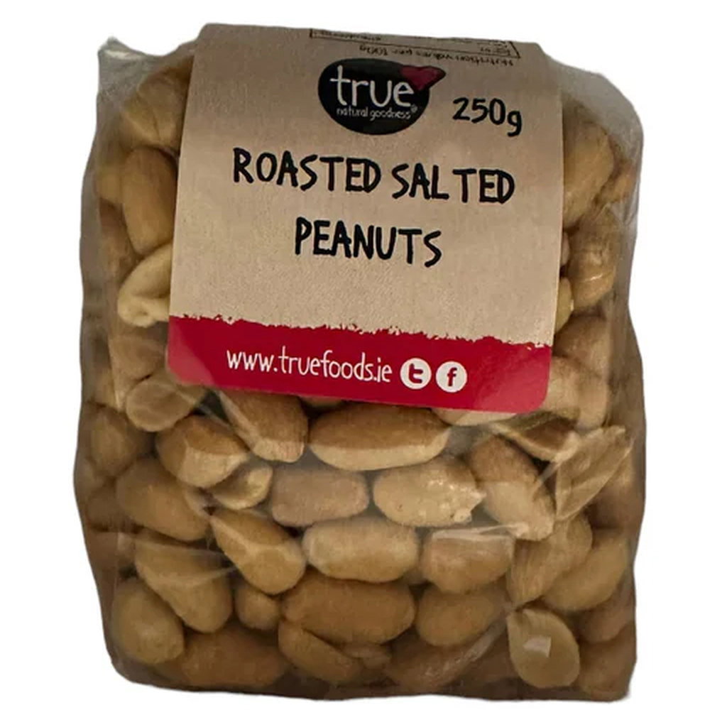 True Natural Goodness Roasted & Salted Peanuts, 250g