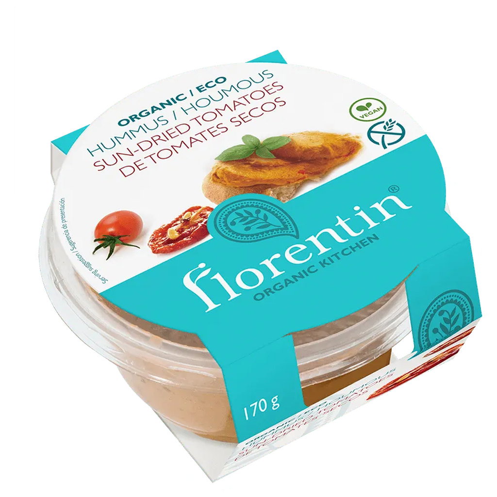 Florentin Organic Sun Dried Tomato Hummus, 170g