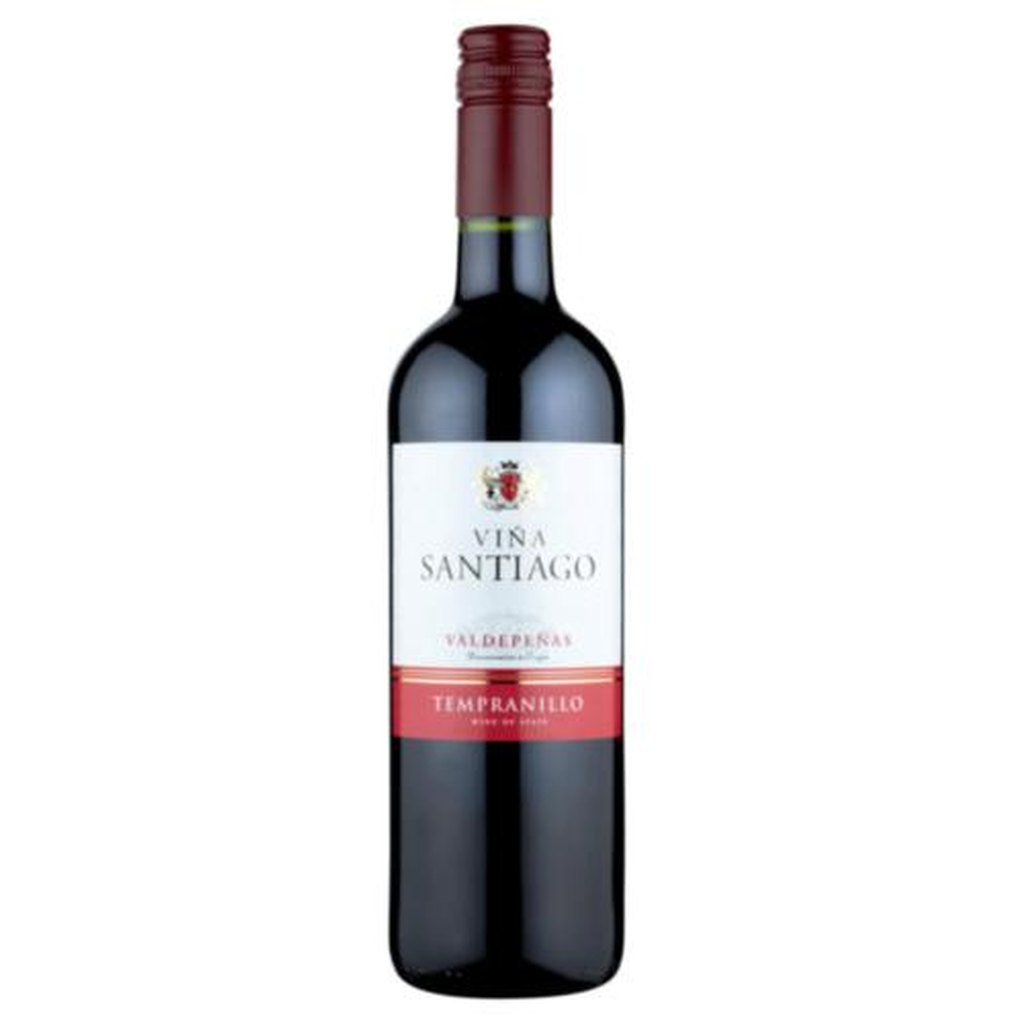 Vina Santiago Tempranillo, Spain, 13%, Red Wine, 750ml