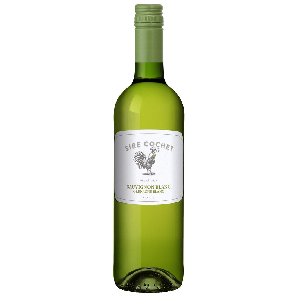 Sire Cochet Crisp Sauvignon Blanc & Grenache Blanc, Langedouc, White Wine, 750ml