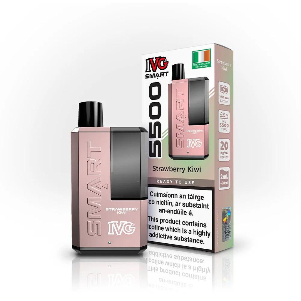 IVG Smart 5500 Strawberry Kiwi Vape 20mg