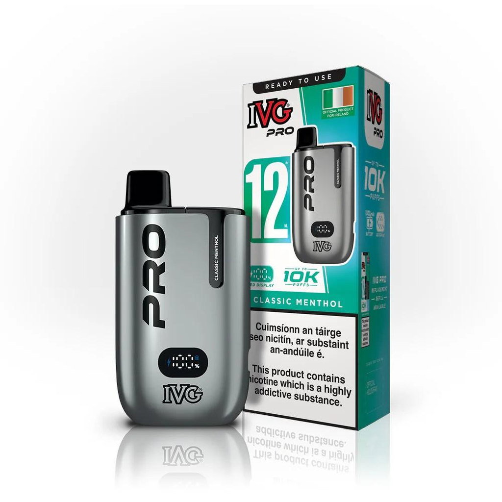 IVG Pro 12 Classic Menthol 20mg Vape Kit