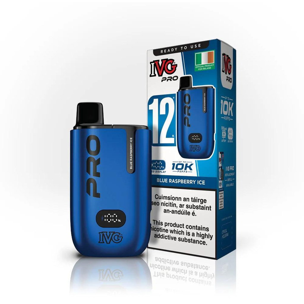 IVG Pro 12 Blue Raspberry Ice 20mg Vape Kit